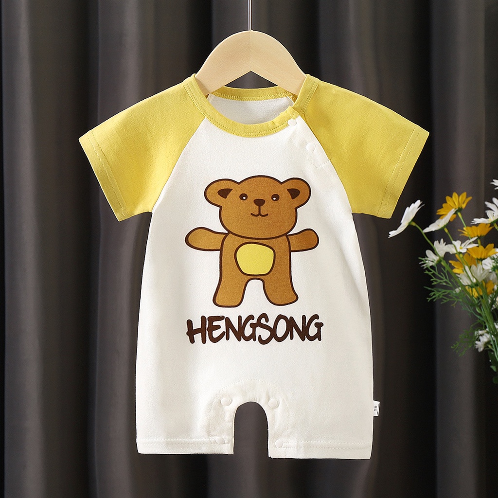 LittleAaron JUMPER IMPORT PENDEK BQ baju bayi imut lucu jumper bayi pendek import Part2