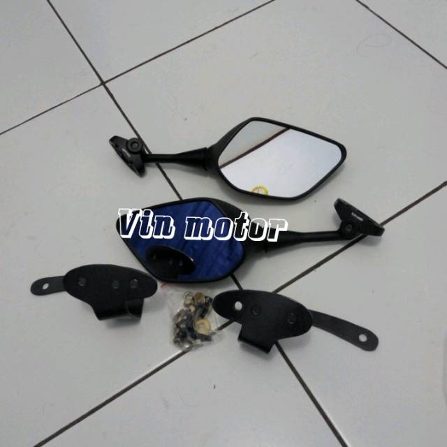 KACA SPION KARBON PCX NEW LOKAL R25 PENDEK