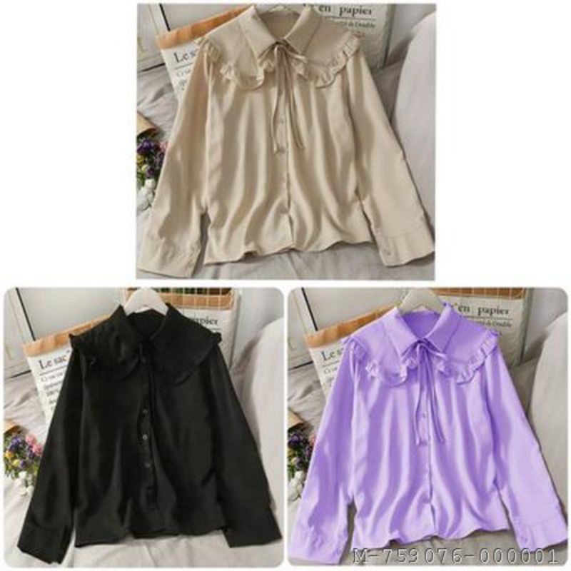 ATASAN WANITA AQILA BLOUSE CREPE/ORIGINAL