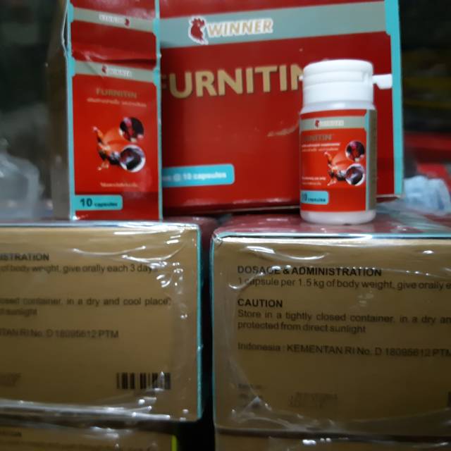 Furnitin winner doping vitamin ayam serak obat ayam vitamin bulu suplemen penguat otot saraf kuat pukul asli ori medion