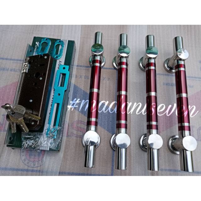 Handle Pintu Rumah / Handle pintu rumah set / Tarikan Pintu Rumah / GAGANG PINTU MINIMALIS