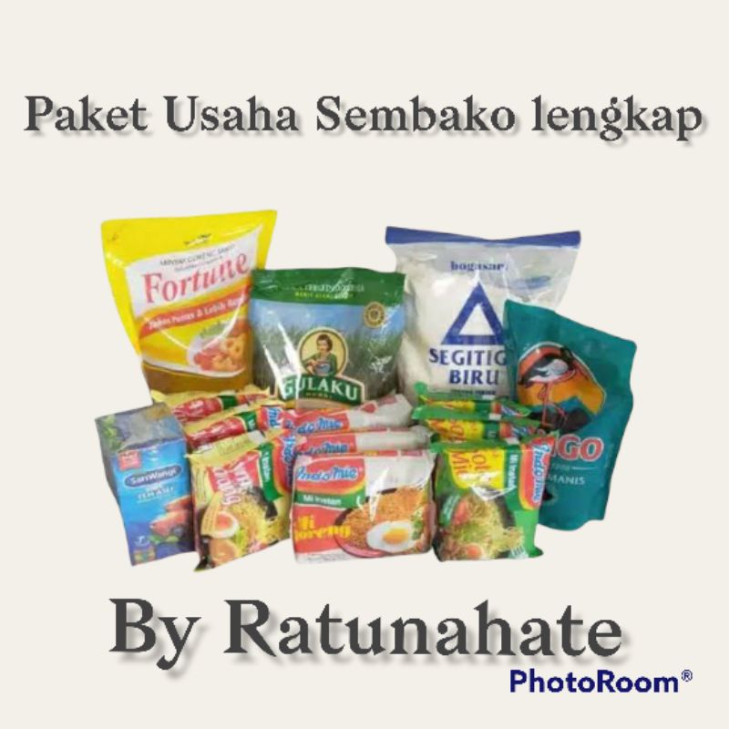 

paket usaha Sembako lengkap