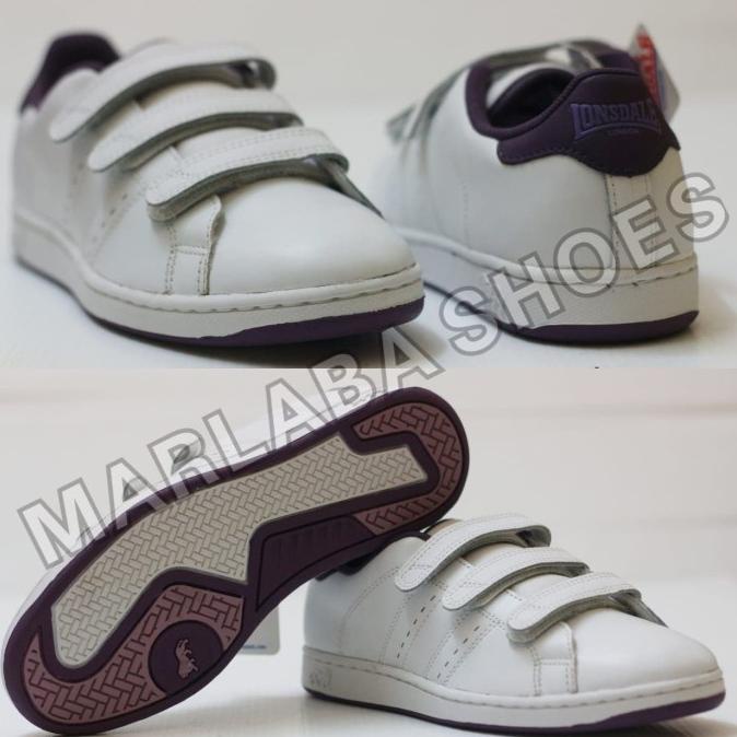 sepatu Lonsdale Leyton Velcro Ladies (Original)