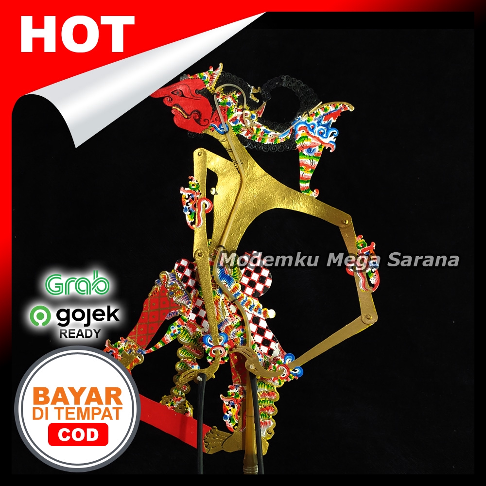 Wayang Kulit Kidangan Super Halus Wayang Raden Sencaki Setyaki Satyaki