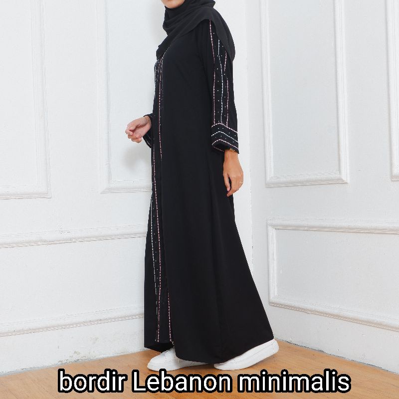 Wow cantik ka bordir garis lebanon minimalis dan elegan