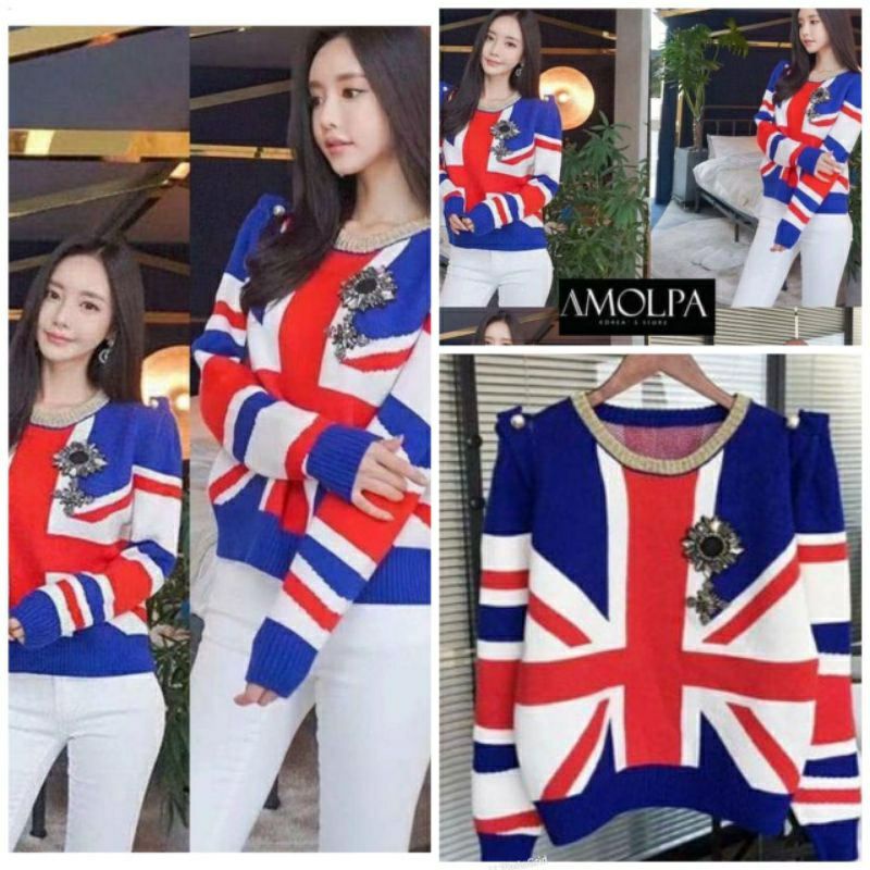 SWEATER GUCCI PREMIUM - GUCCI - SWEATER WANITA - OUTERWEAR WANITA - SWEATER IMPORT - OUTERWEAR