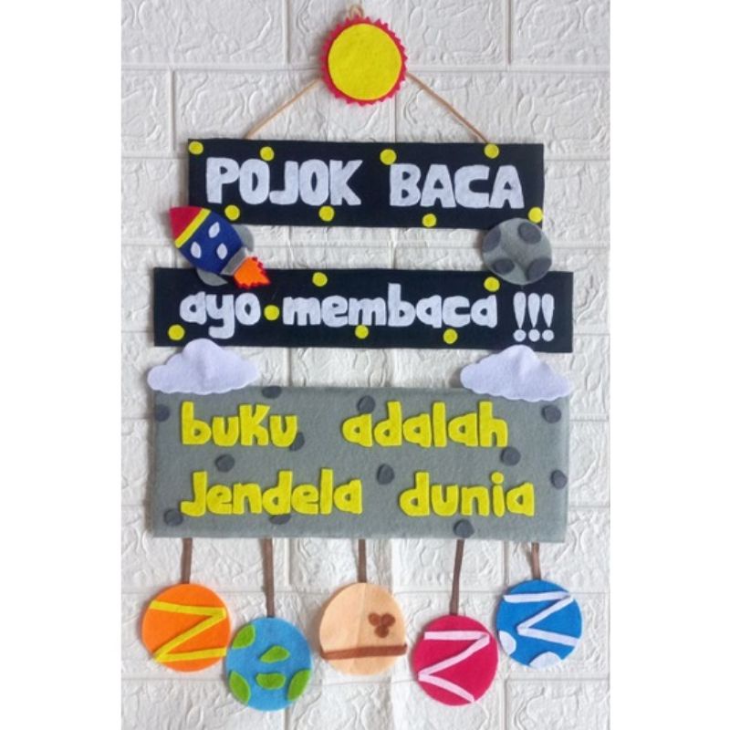 Jual Hiasan Pojok Bacahiasan Kelashiasan Dinding Pojok Baca Shopee Indonesia 9058