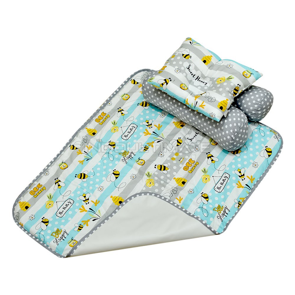 Matras Bantal Guling Bayi Kasur Bayi Matras Set Bantal Guling Bayi Matras Perlak BGS-03