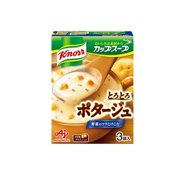 Knorr Cup Instant Soup Potage Japan 3 bags