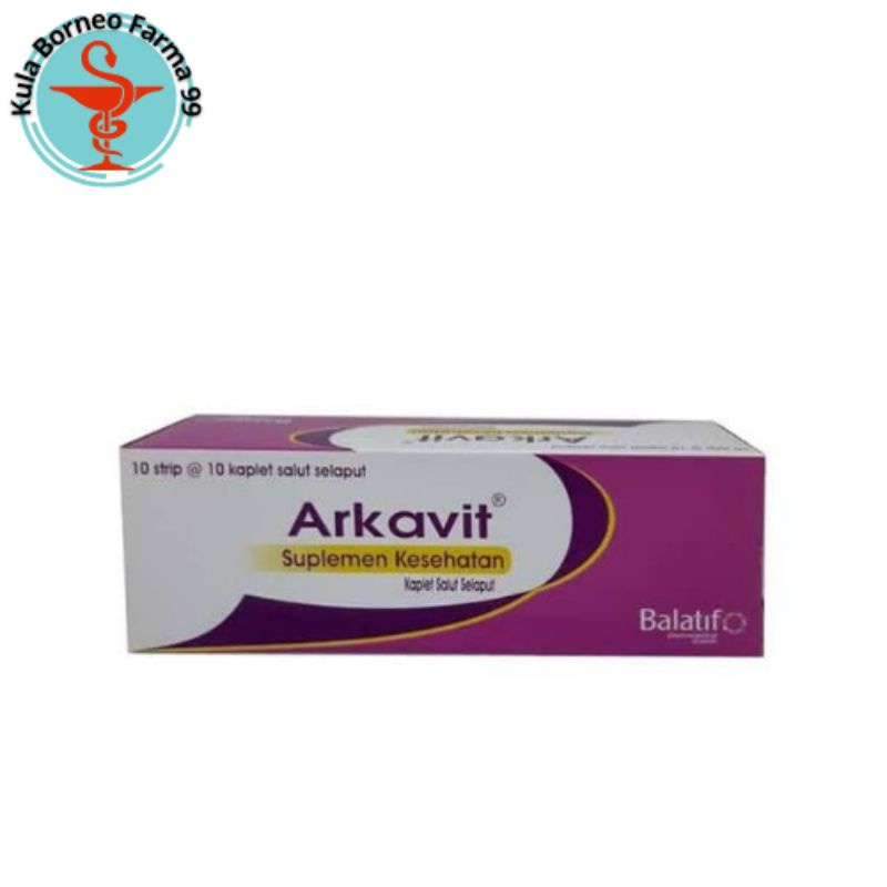 Arkavit Suplemen Kesehatan 100 Tablet