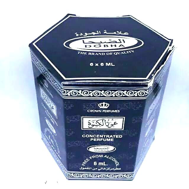 OUD KISWAH Parfum DOBHA Kemasan 6ml Minyak Wangi Pria Roll On Non Alkohol