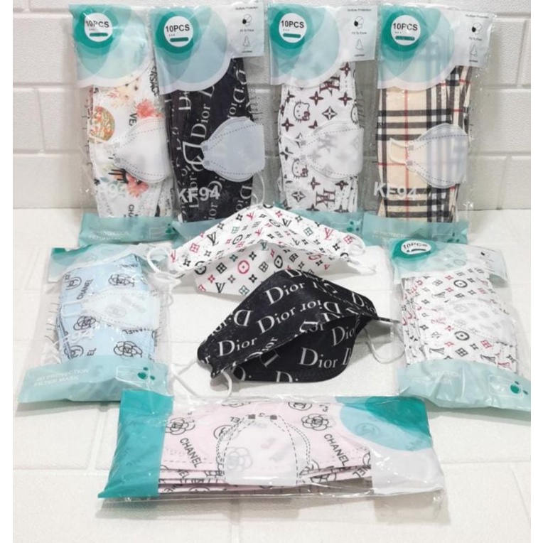 MASKER KF94 DEWASA BERMOTIF