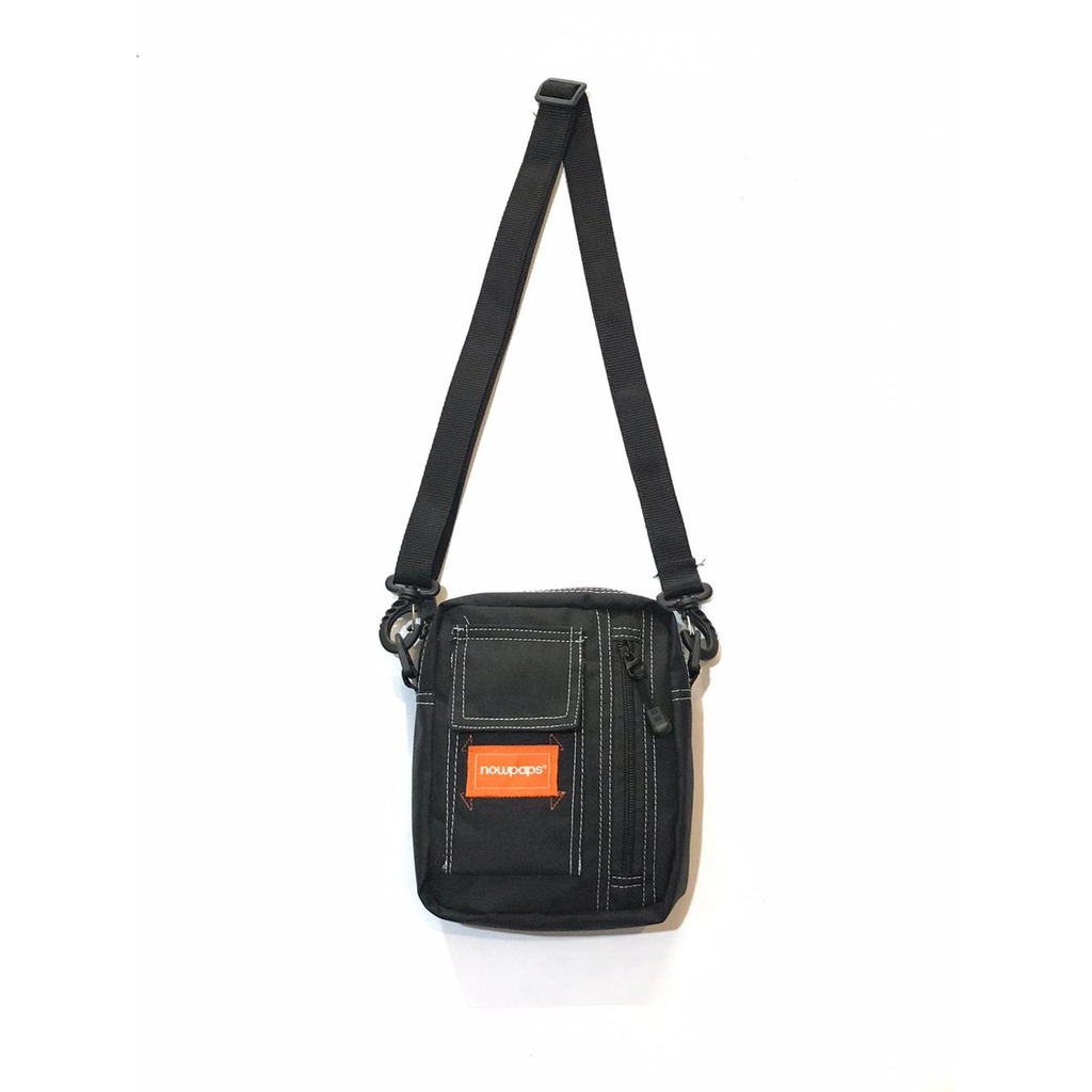 tas shoulderbag micro hitam original nowpaps.slimbag hitam micro nowpaps.tas slimbag nowpaps