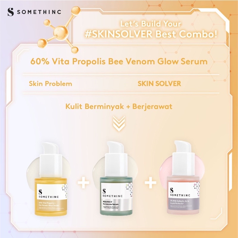 SOMETHINC 60% Vita Propolis + Bee Venom Glow Serum 20ml