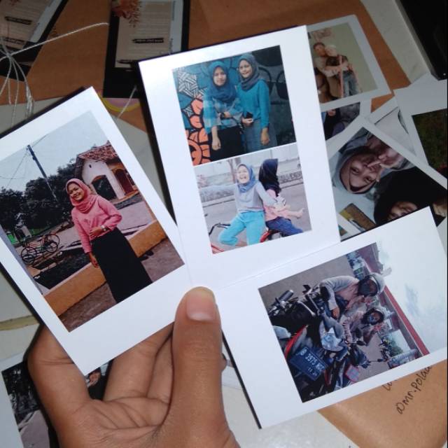 [PROMO] [COD] CETAK FOTO POLAROID 2R putih / cetak foto
