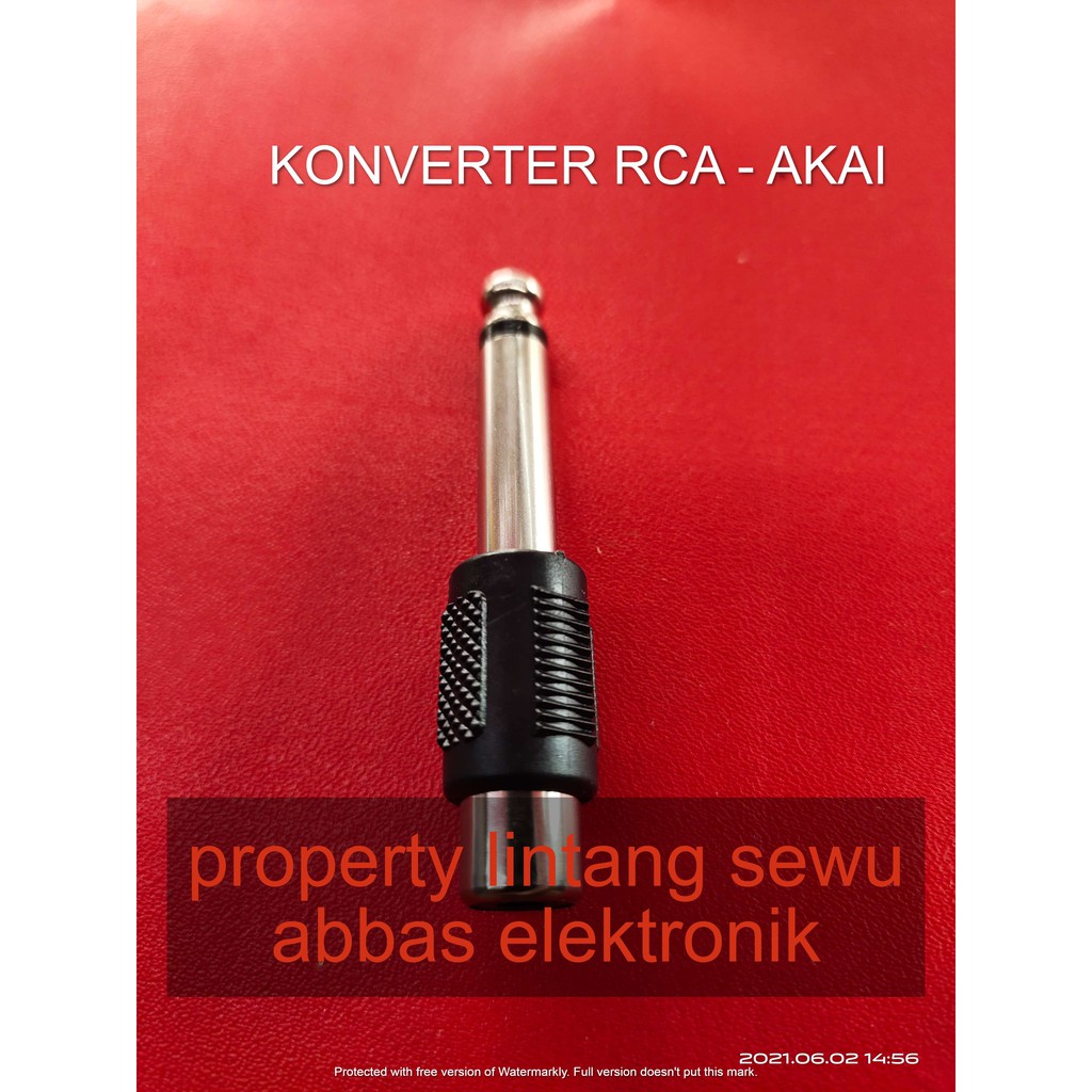 KONVERTER JEK RCA TO AKAI MONO