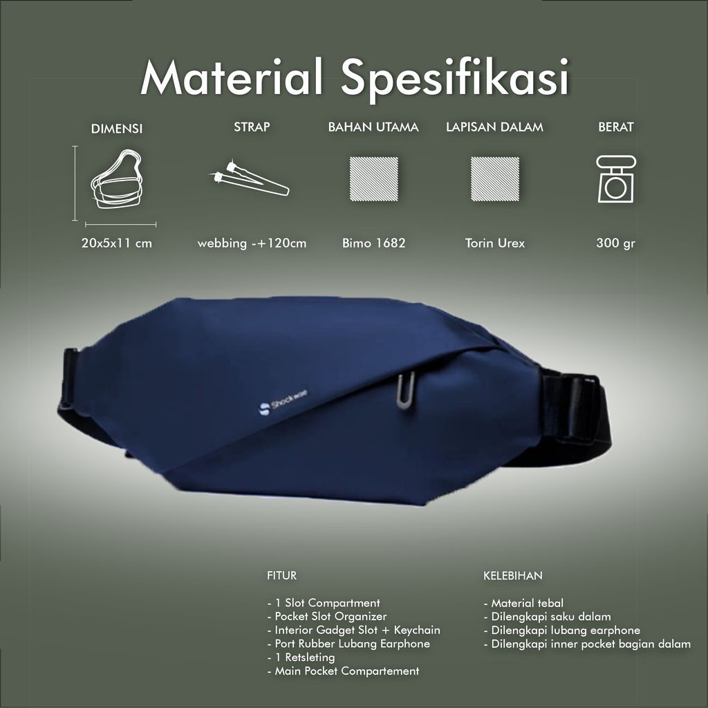 WAISTBAG SELEMPANG STROM Y13