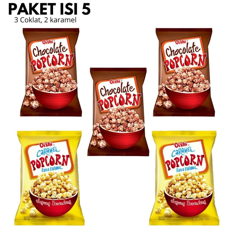 

PAKET ISI 5 SNACK OISHI POPCORN
