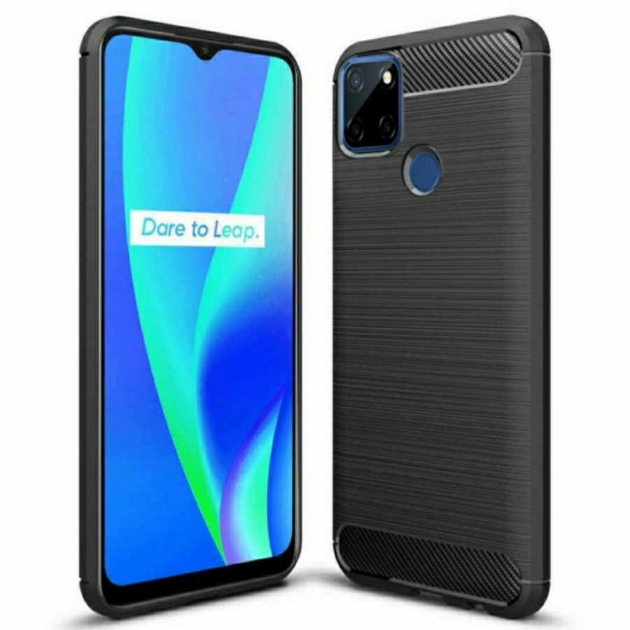 OPPO A15 A15S A53 A33 Silicon Carbon Slim Fit Soft Case Premium