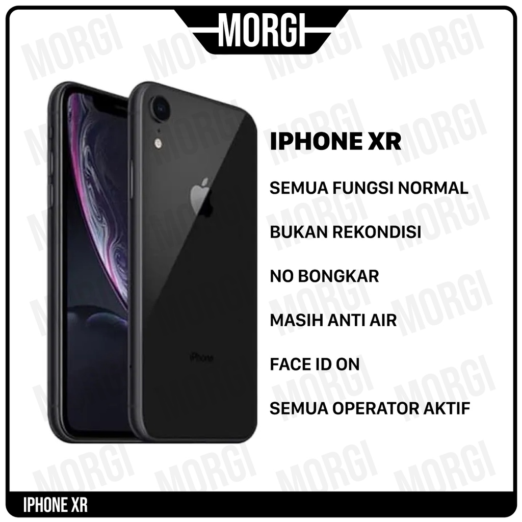 Jual Iphone Xr Original Second Bekas Mulus Ori Gb Gb Xs X Gb Black Shopee Indonesia