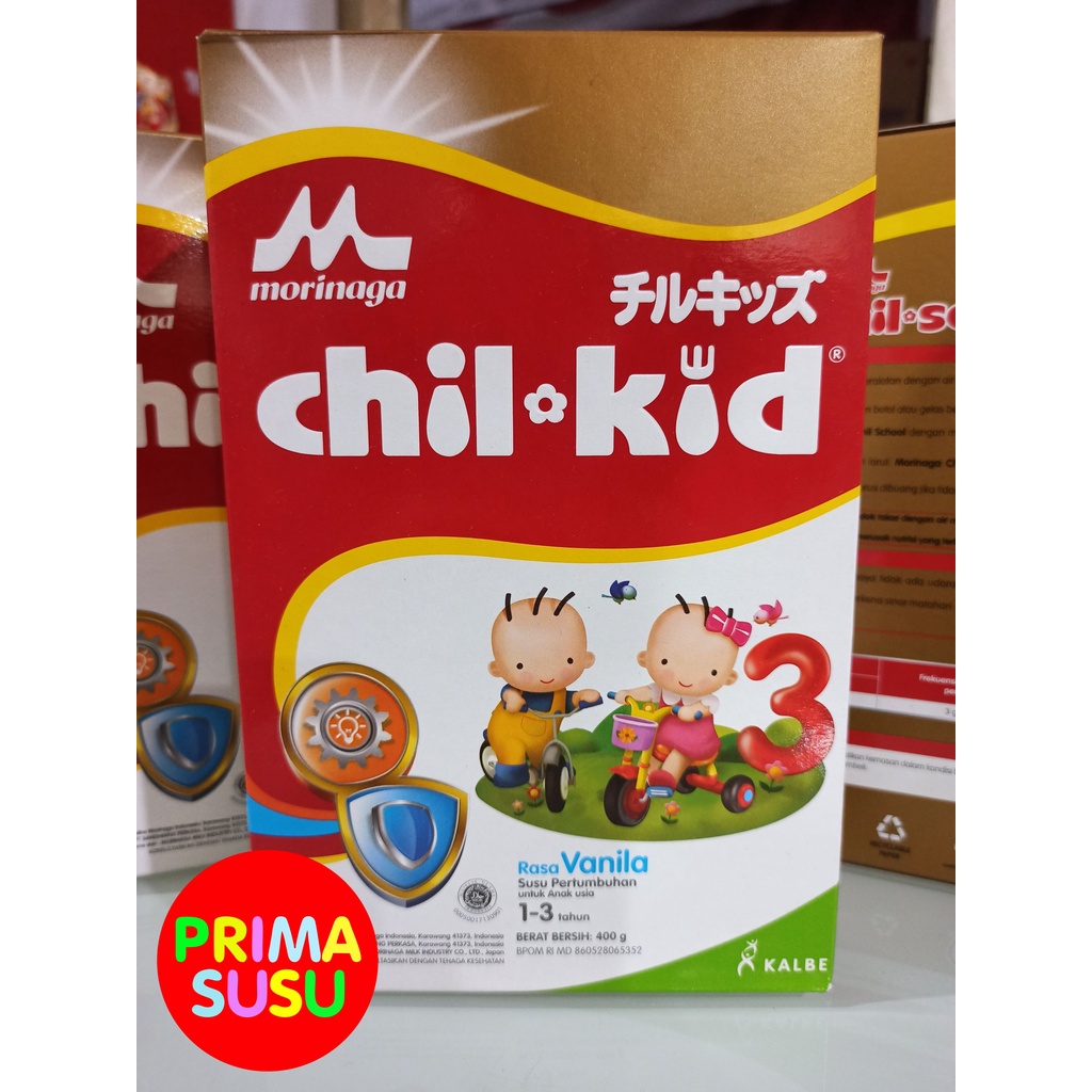 Chil Kid 3 400 Gr, Madu, Vanila