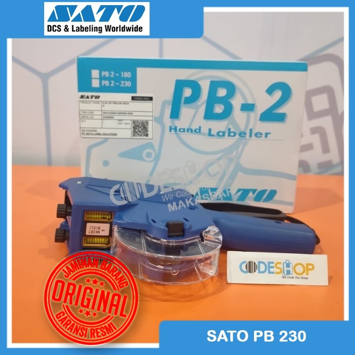 Handlabel / Labeller / Label Harga / Tembakan Harga SATO PB 230