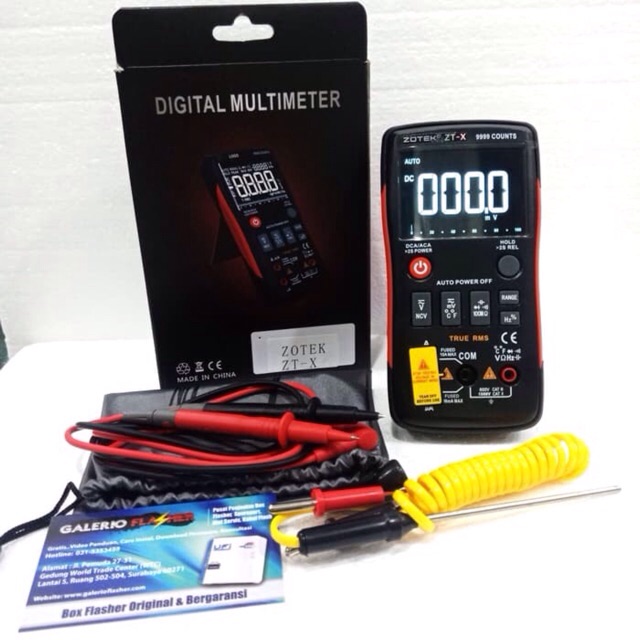 Multitester Multimeter Avometer ZOTEK ZT-X