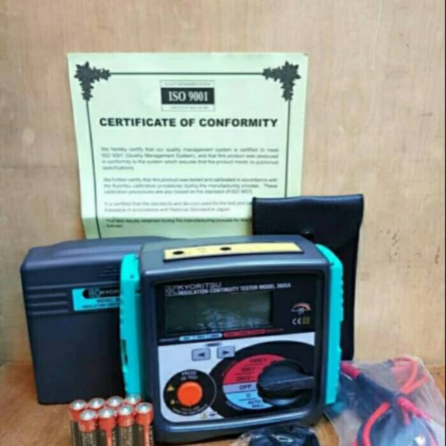 Kyoritsu 3005A Digital Insulation Continuity Testers Megger Kyoritsu