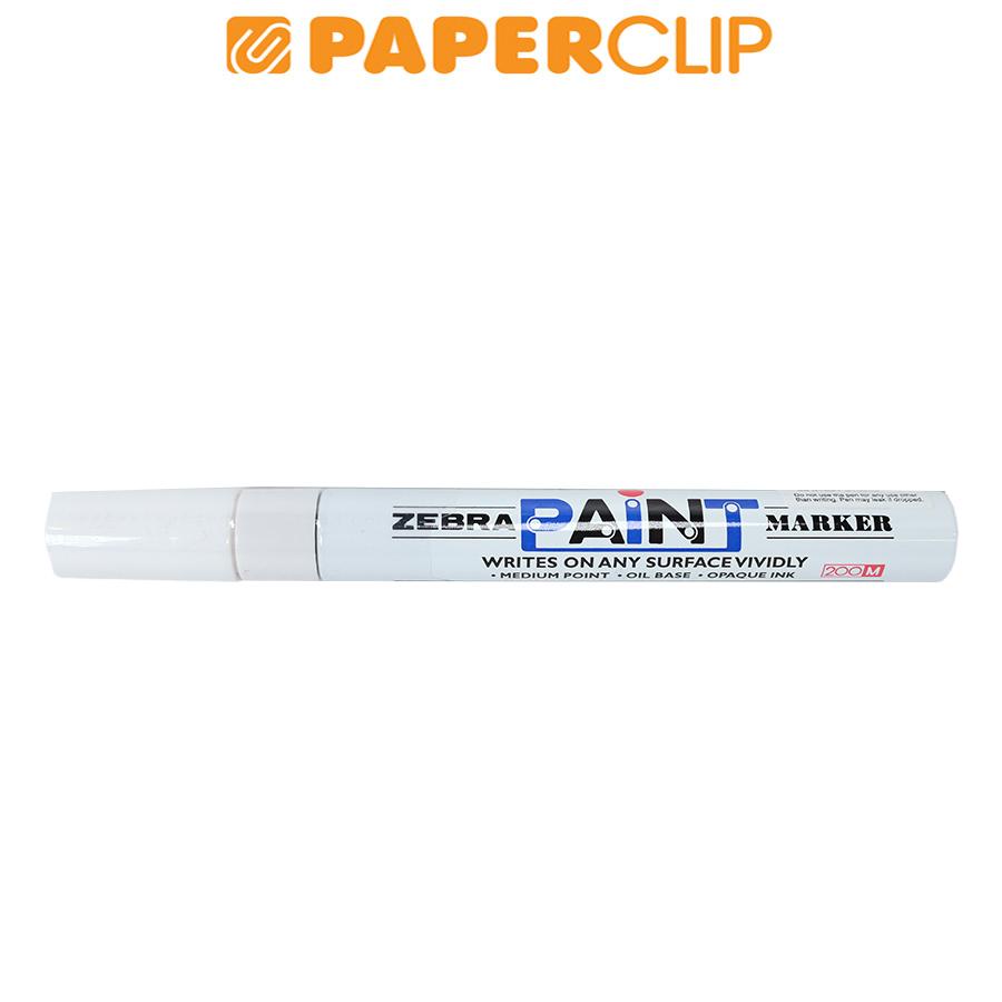 

PAINT MARKER ZEBRA PMKR WHITE