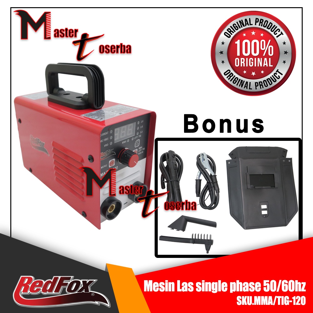 Mesin las inverter MMA TIG 120 trafo las