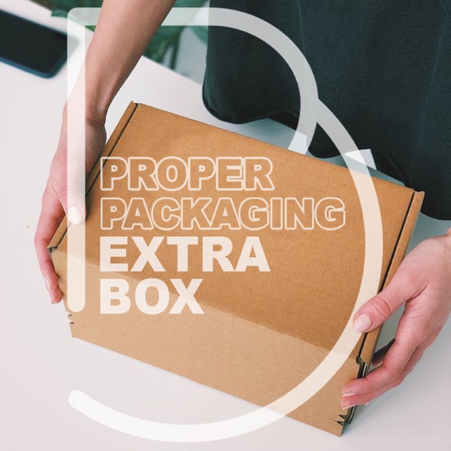 PROPER PACKAGING Extra Bubble Wrap &amp; Box / Bubble Wrap + Box Kardus Tambahan / Packing Order / Dus