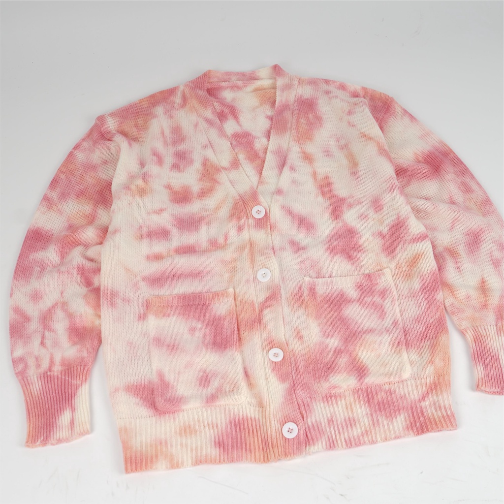 Tiedye Cardigan Rajut Premium