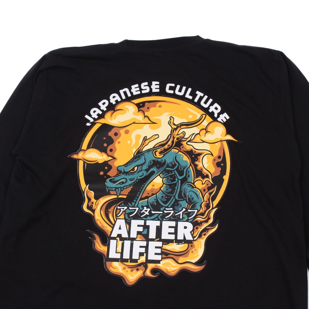 AFTERLIFE - Long Sleeve Dragon Life Black