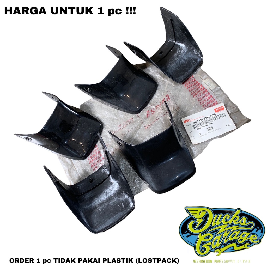 Cepet Keppet Air Mud Guard Spakbor Belakang Honda Astrea Star Prima Original NOS