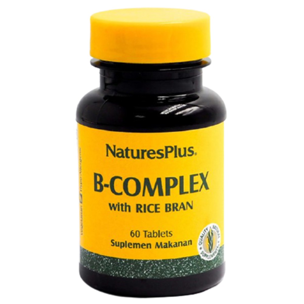 NATURE'S NATURES NATURE PLUS B COMPLEX ANTI STRESS VITAMIN SARAF KESEMUTAN TANGAN KAKI 60 TABLET