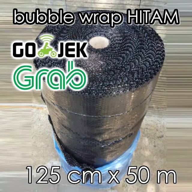 

BUBBLE WRAP HITAM 125cm × 50 m