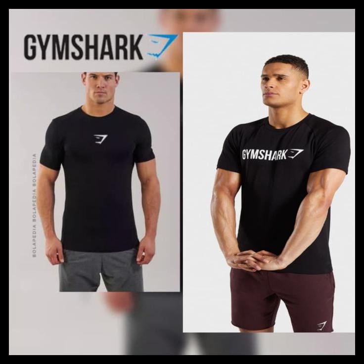 Bundling Kaos Gym Shark / Baju Training Fitnes Fitness Pria