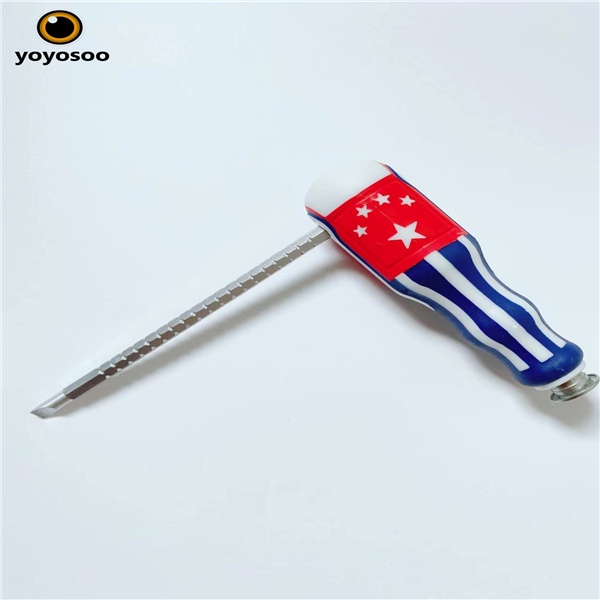 Obeng 3-way Gg. Karet Usa Cr-v &quot;Rival&quot;-screwdriver BOLAK BALIK OBENG/580-yoyosoo