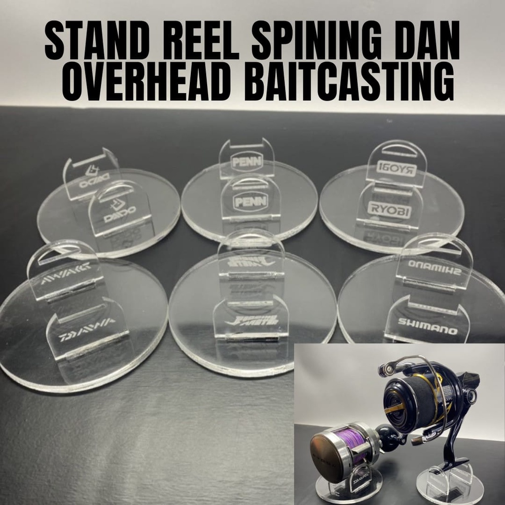 Stand Reel Spining dan Overhead Baitcasting