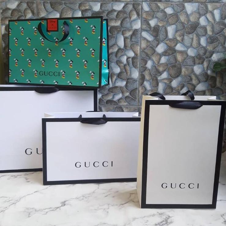 

Discount-- Paperbag Gucci Shopping Bag Branded Pembungkus Hadiah Kado Gift Wrapping☆