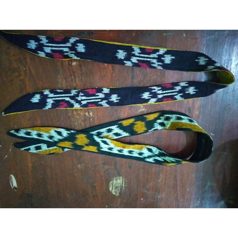 1 lusin Bandana tenun | scarf tenun