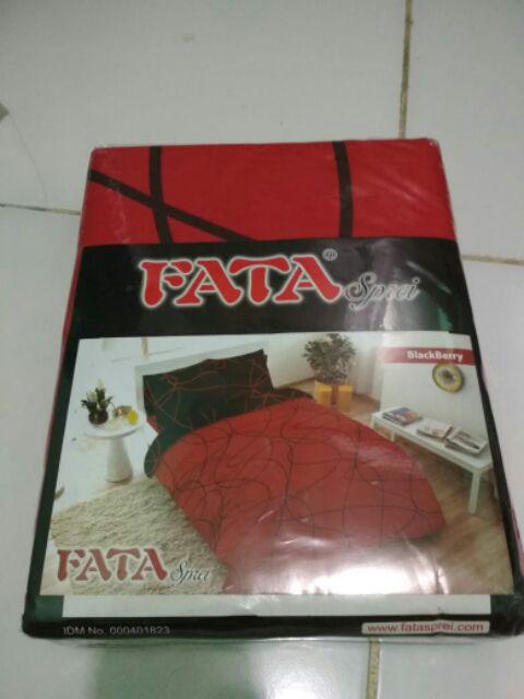 Fata - Sprei Motif Blackberry Ukuran King 180x200 / Queen 160x200