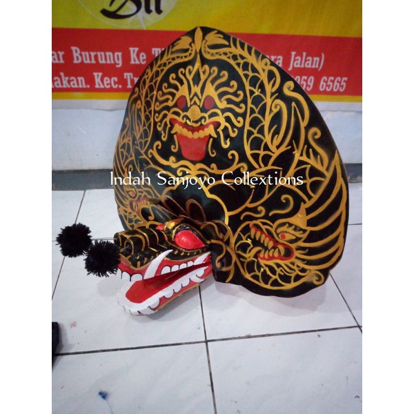 Barongan Jliteng Cemani Anak SD ukur 16/17