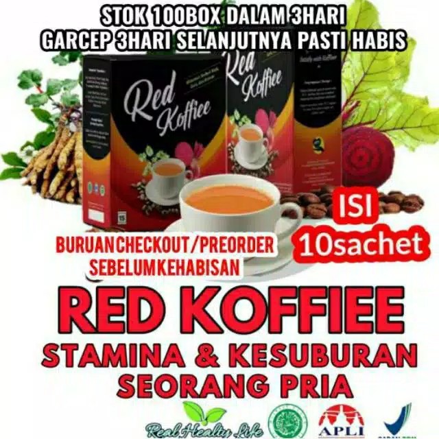 Red coffe armina daily per ½ box