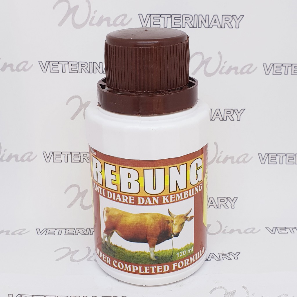 REBUNG 125 ml - Obat Diare, Kembung, Mencret pada Sapi, Kambing, Kuda