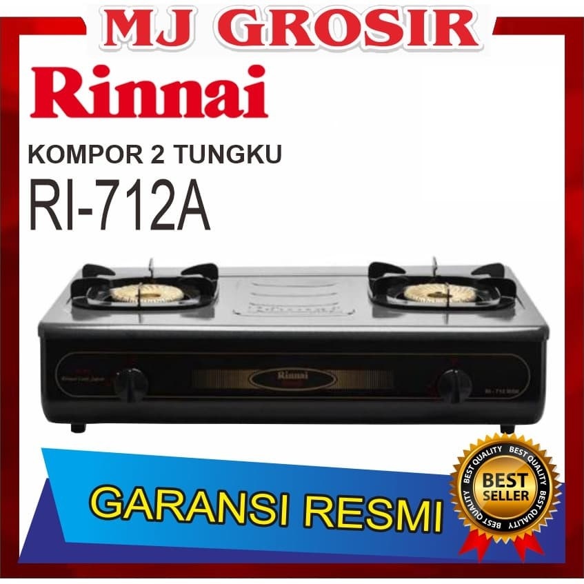 PROMO KOMPOR 2 TUNGKU MURAH RINNAI RI 712 A RI712A