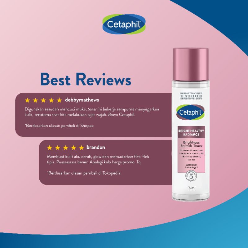 Cetaphil Bright Healthy Radiance Brightness Refresh Toner 150 ml 150ml