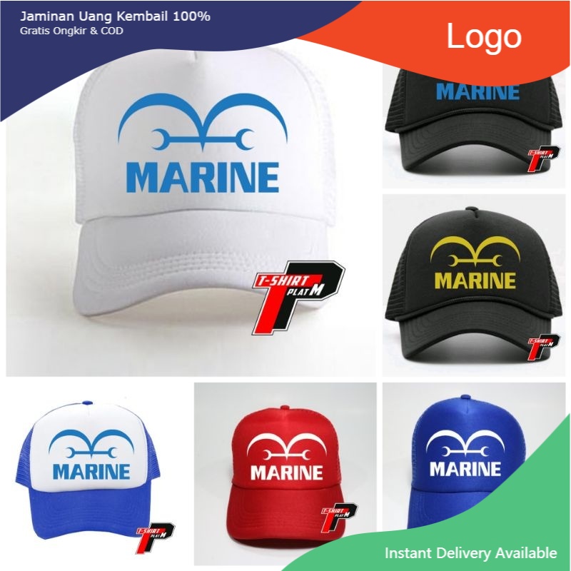 Topi Marine One Piece Trucker joeragants