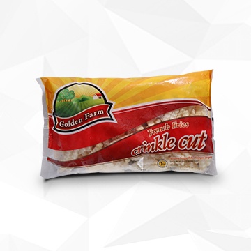 

Kentang Golden Farm French Fries Crinkle Cut 1 Kg Potongan Bergerigi