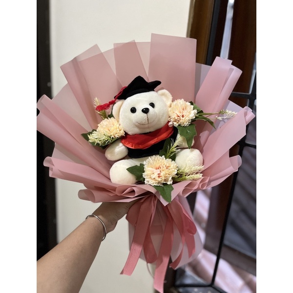 buket boneka wisuda besar